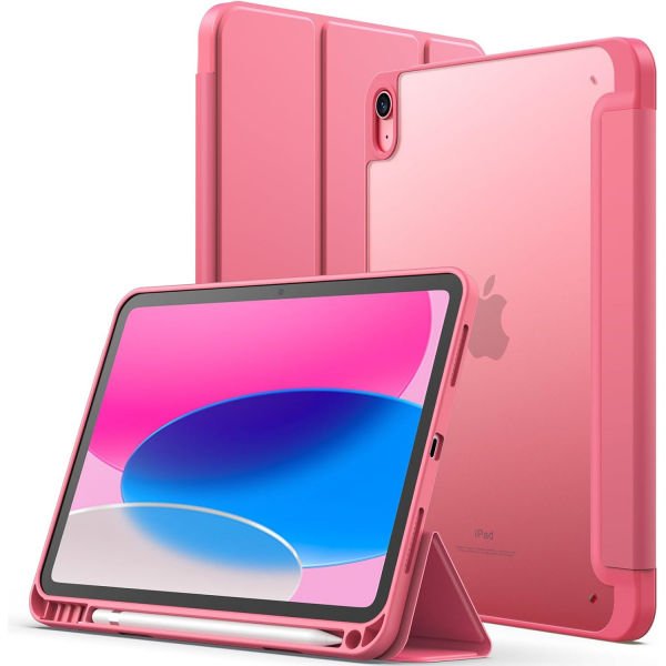 JETech Apple iPad A16 Mat Klf (10/11.Nesil)-Pink
