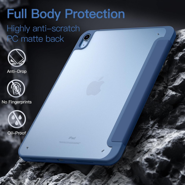 JETech Apple iPad A16 Mat Klf (10/11.Nesil)-Navy