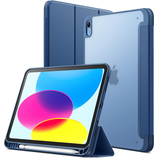 JETech Apple iPad A16 Mat Klf (10/11.Nesil)-Navy
