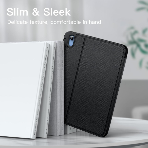 JETech Apple iPad A16 Standl Klf (10/11.Nesil)-Black