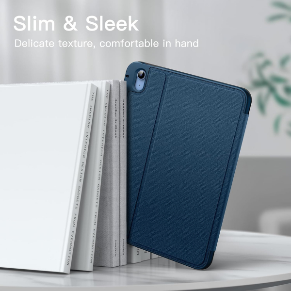 JETech Apple iPad A16 Standl Klf (10/11.Nesil)-Navy