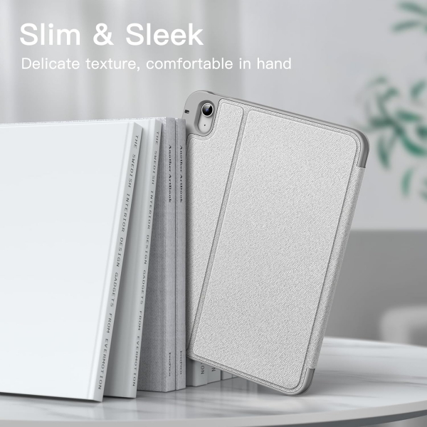 JETech Apple iPad A16 Standl Klf (10/11.Nesil)-Silver