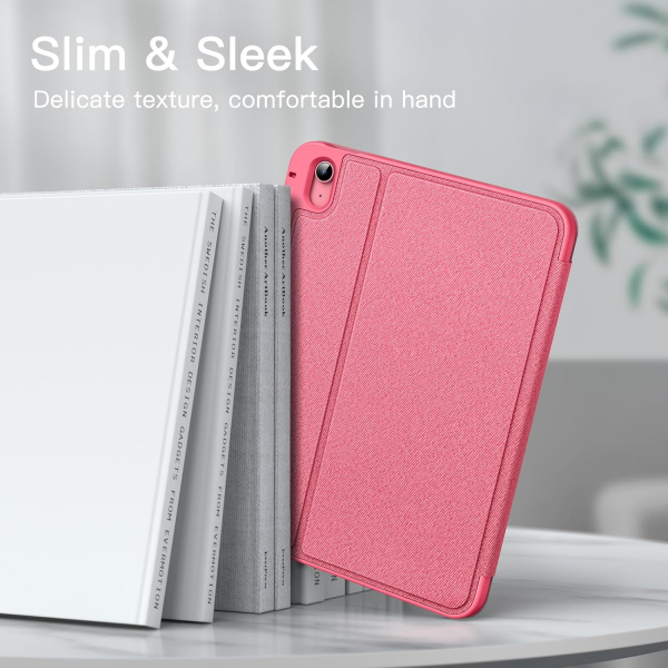 JETech Apple iPad A16 Standl Klf (10/11.Nesil)-Pink