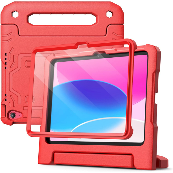 JETech Apple iPad A16 Standl Klf (10/11.Nesil)-Red
