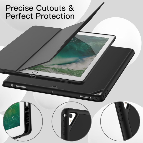 JETech Apple iPad Pro 1/2.Nesil Uyumlu Klf (12.9 in)-Black
