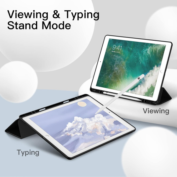 JETech Apple iPad Pro 1/2.Nesil Uyumlu Klf (12.9 in)-Black