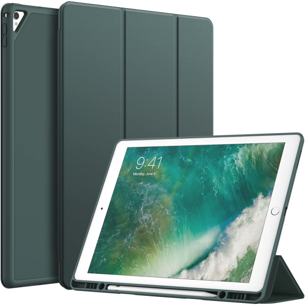 JETech Apple iPad Pro 1/2.Nesil Uyumlu Klf (12.9 in)-Misty Blue