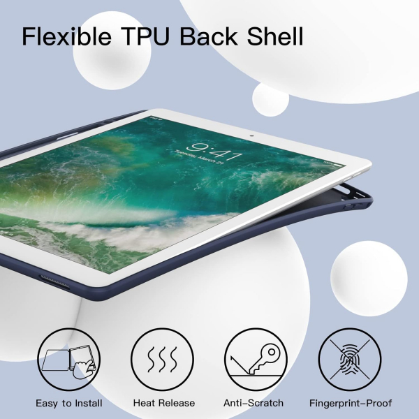 JETech Apple iPad Pro 1/2.Nesil Uyumlu Klf (12.9 in)-Navy