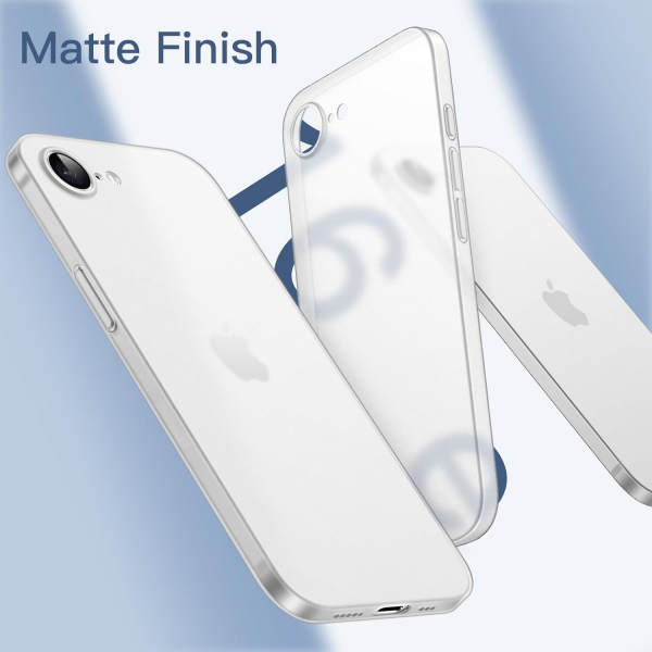JETech Apple iPhone 16e nce Klf-Frosted Clear