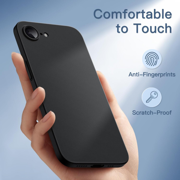 JETech Apple iPhone 16e nce Klf-Black