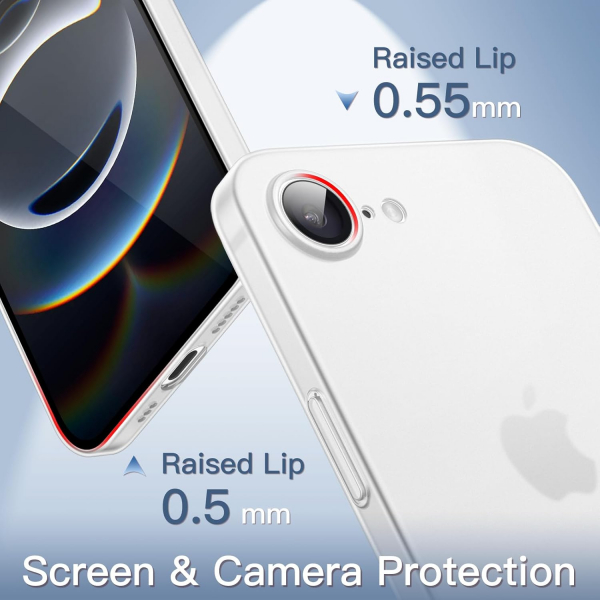 JETech Apple iPhone 16e nce Klf-Clear