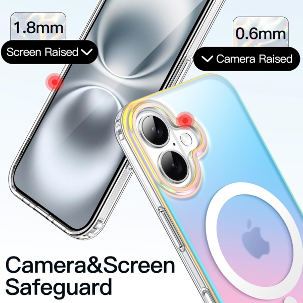 JETech Apple iPhone 16 Iridescent Klf-Iridescent