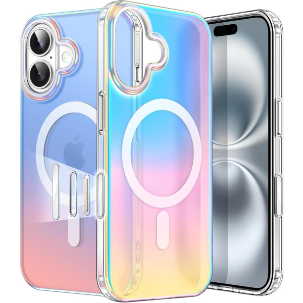 JETech Apple iPhone 16 Iridescent Klf-Iridescent