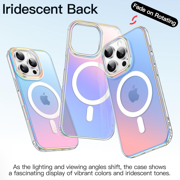 JETech Apple iPhone 16 Pro Iridescent Klf-Iridescent