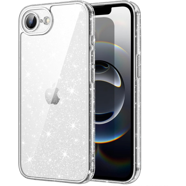 JETech Apple iPhone 16e Parltl Klf -Clear
