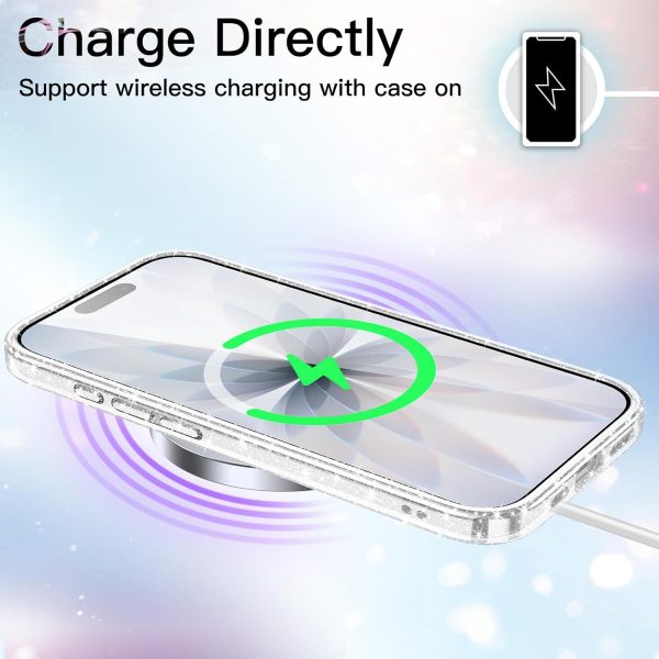 JETech Apple iPhone 17 Parltl Klf -Clear 