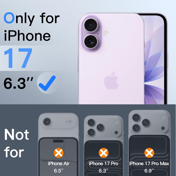 JETech iPhone 17 Privacy Ekran Koruyucu (2 Adet)