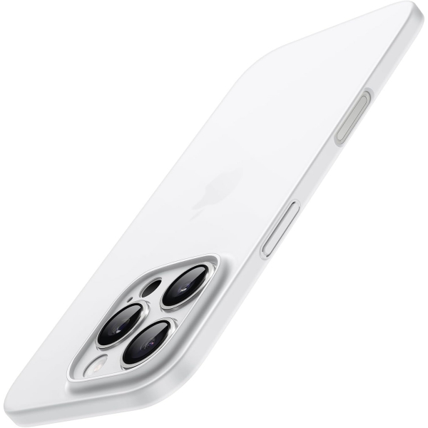 JETech Apple iPhone 16 Pro nce Klf-White Titanium