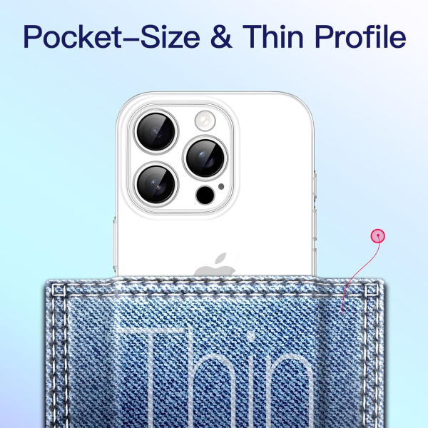 JETech Apple iPhone 16 Pro nce Klf-Clear