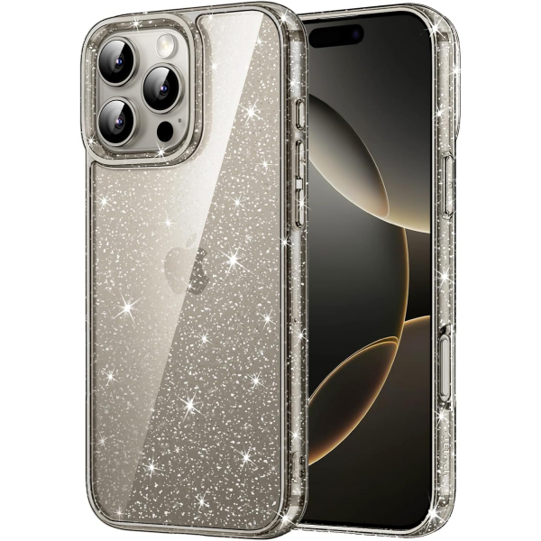 JETech Apple iPhone 16 Pro Parltl Klf -Natural Titanium