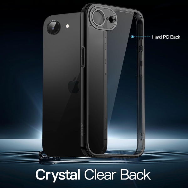 JETech Apple iPhone 16e effaf Klf -Black