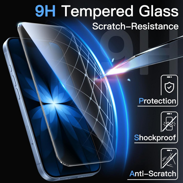 JETech Apple iPhone 17 Ekran Koruyucu (3 Adet)