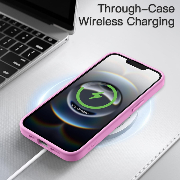 JETech Apple iPhone 16e Mat K�l�f-Pink