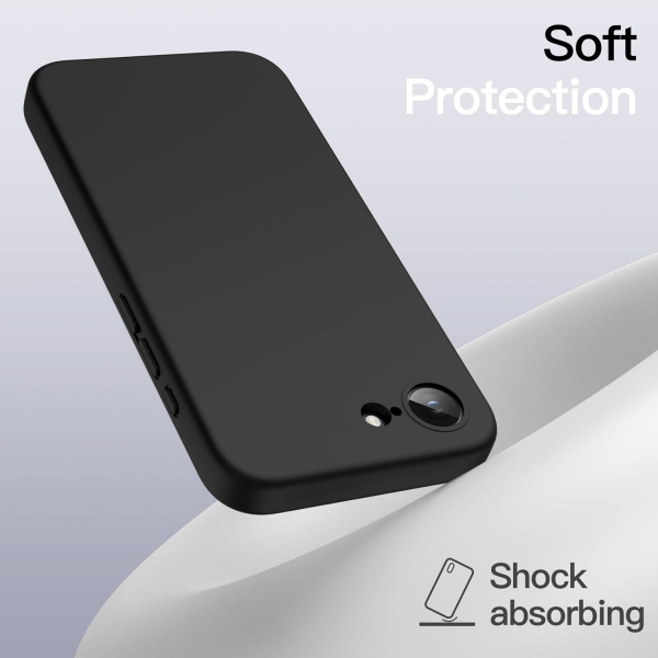 JETech Apple iPhone 16e Silikon Klf -Midnight Green