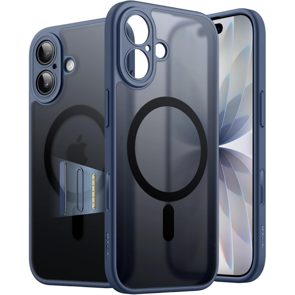 JETech Apple iPhone 17 Manyetik Klf -Storm Blue