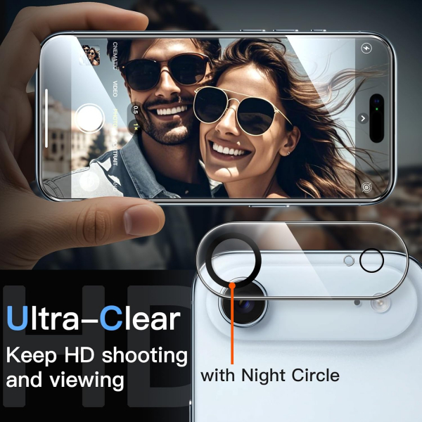 JETech Apple iPhone Air Ekran Koruyucu (2 Adet)