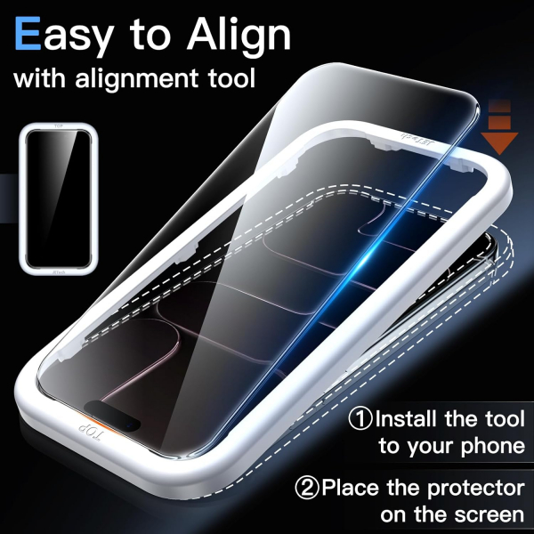JETech Apple iPhone Air Ekran Koruyucu (2 Adet)