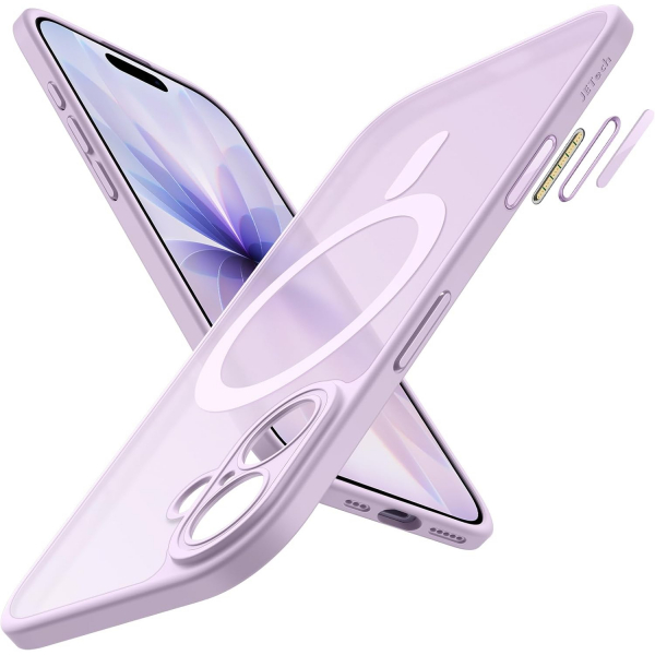 JETech Apple iPhone 17 Manyetik K�l�f -Lavender