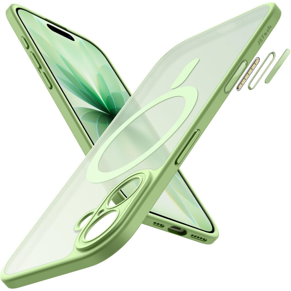 JETech Apple iPhone 17 Manyetik K�l�f -Sage