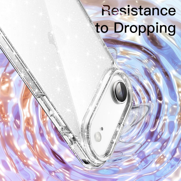 JETech Apple iPhone Air Parltl Klf -Clear 