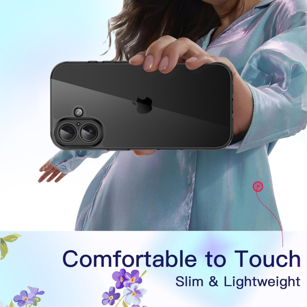 JETech Apple iPhone 17 effaf Klf-Black