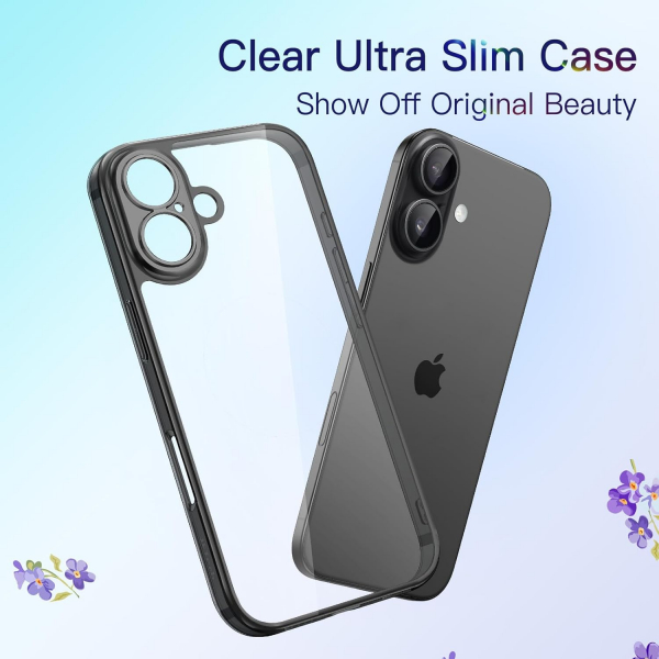 JETech Apple iPhone 17 effaf Klf-Black