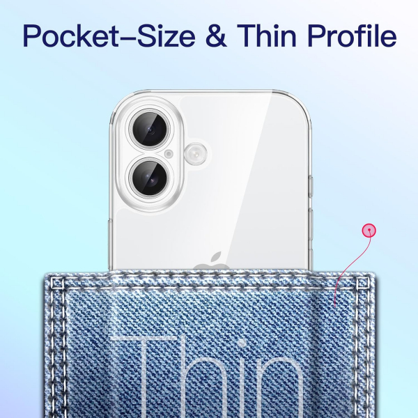 JETech Apple iPhone 17 effaf Klf-Clear