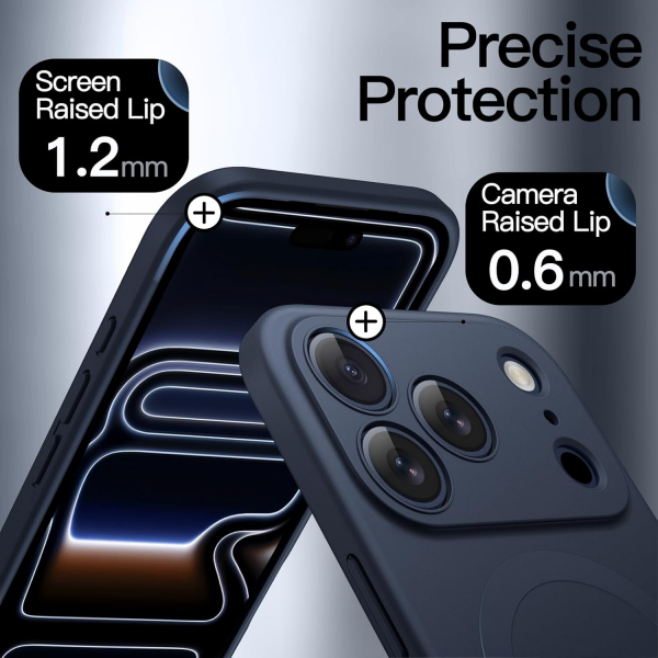JETech Apple iPhone 17 Pro Ultra nce Klf-Dark Blue