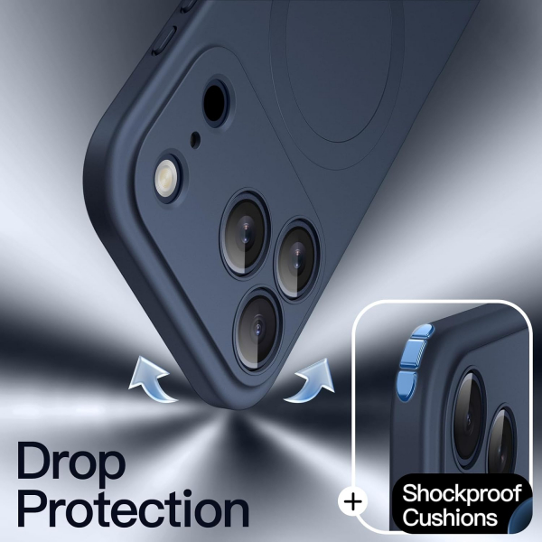 JETech Apple iPhone 17 Pro Ultra nce Klf-Dark Blue