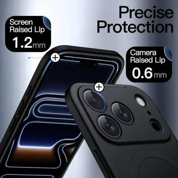 JETech Apple iPhone 17 Pro Ultra nce Klf-Black