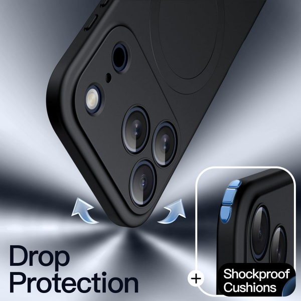 JETech Apple iPhone 17 Pro Ultra nce Klf-Black
