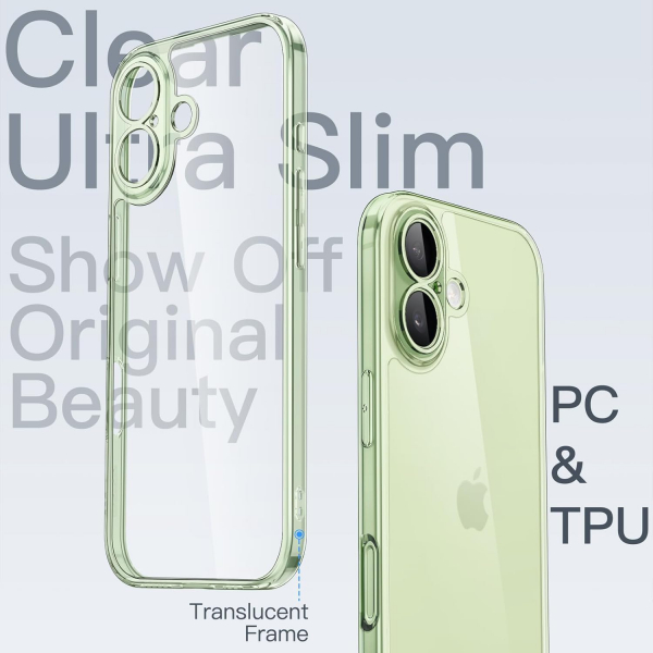 JETech Apple iPhone 17 effaf Klf-Sage