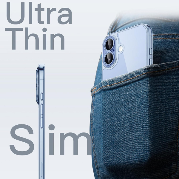 JETech Apple iPhone 17 effaf Klf-Mist Blue