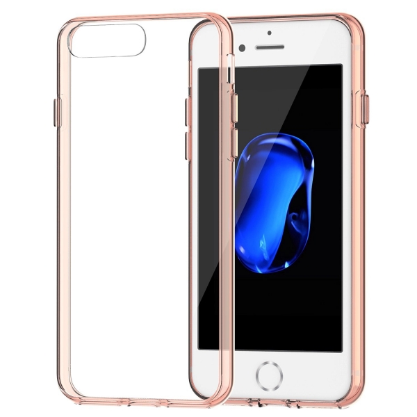 JETech Apple iPhone 7 Plus Bumper Klf-Rose