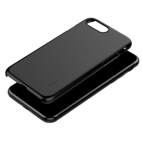 JETech Apple iPhone 7 Plus Perfect Fit Klf-Black