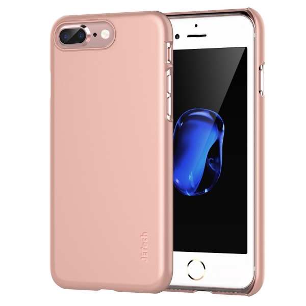 JETech Apple iPhone 7 Plus Perfect Fit Klf-Rose