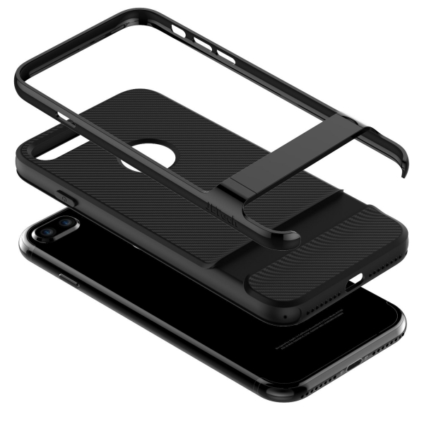 JETech Apple iPhone 7 Plus Slim Fit Klf-Black