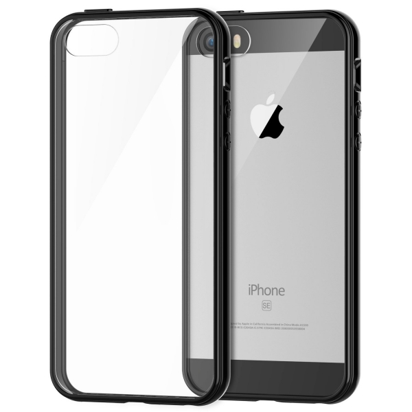 JETech Apple iPhone SE/5S/ 5 Bumper Klf-Black