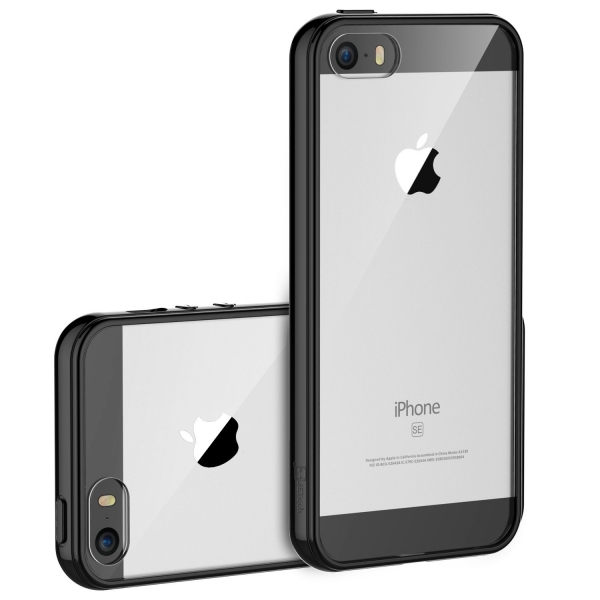 JETech Apple iPhone SE/5S/ 5 Bumper Klf-Black