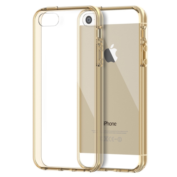 JETech Apple iPhone SE/5S/ 5 Bumper Klf-Gold